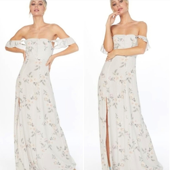 🔥LAST 1🔥NWT FLYNN SKYE SAGE MAXI DRESS - Picture 3 of 3
